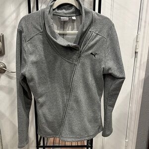 Puma Asymmetrical Gray Jacket